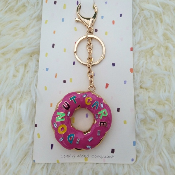 Accessories - Donut care key charm